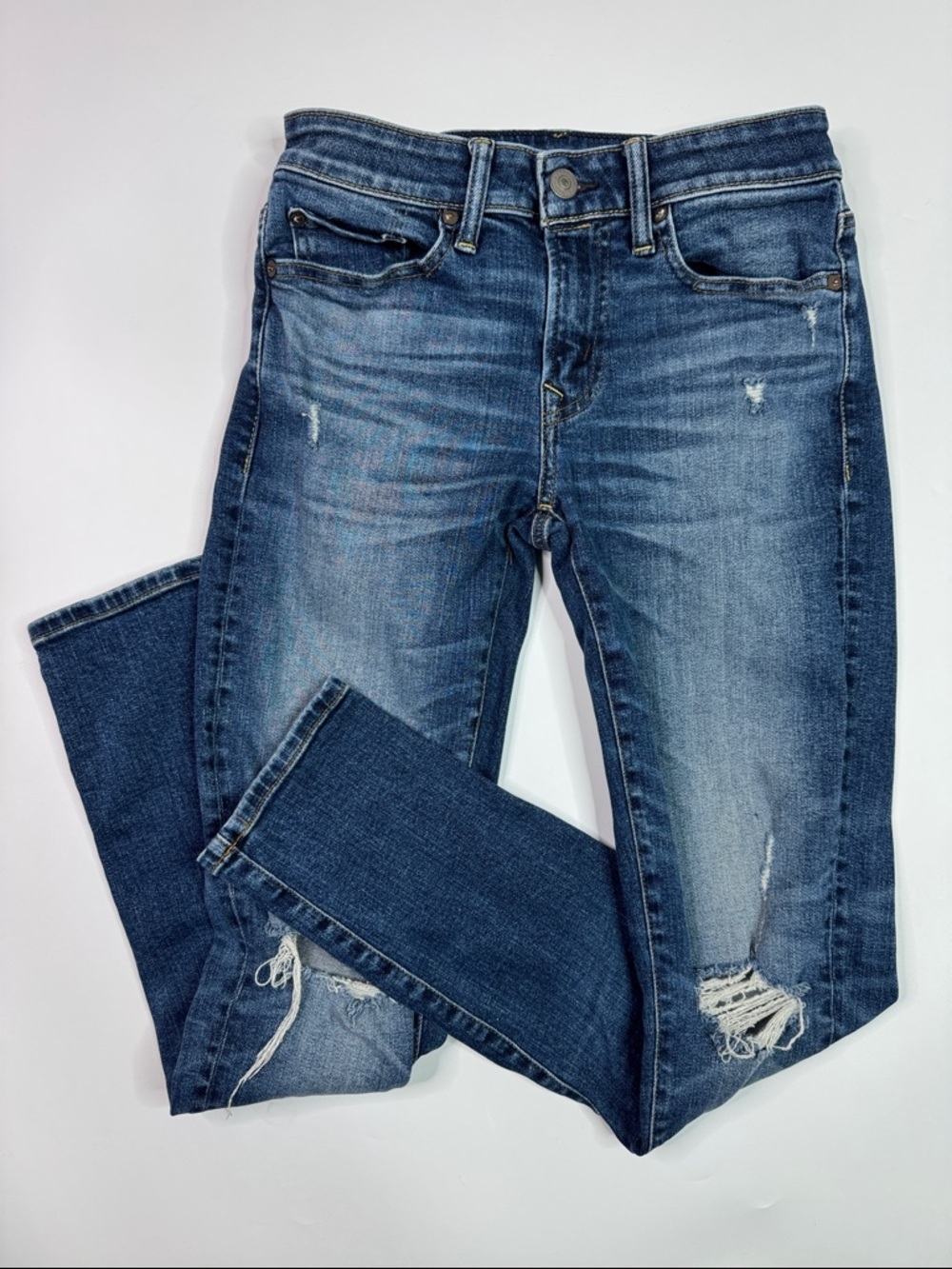 American Eagle Next Level Airflex Skinny Jeans Size 28x32 (28x31 adjusted)